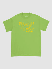 richest girl classic tee - In Print We Trust