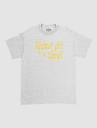 richest girl classic tee - In Print We Trust
