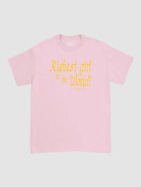richest girl classic tee - In Print We Trust