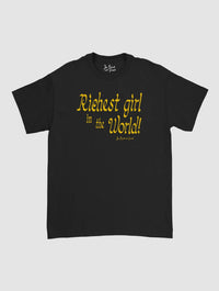richest girl classic tee - In Print We Trust