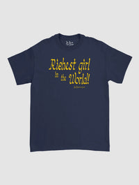 richest girl classic tee - In Print We Trust