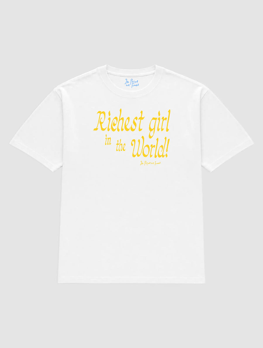 richest girl heavyweight tee