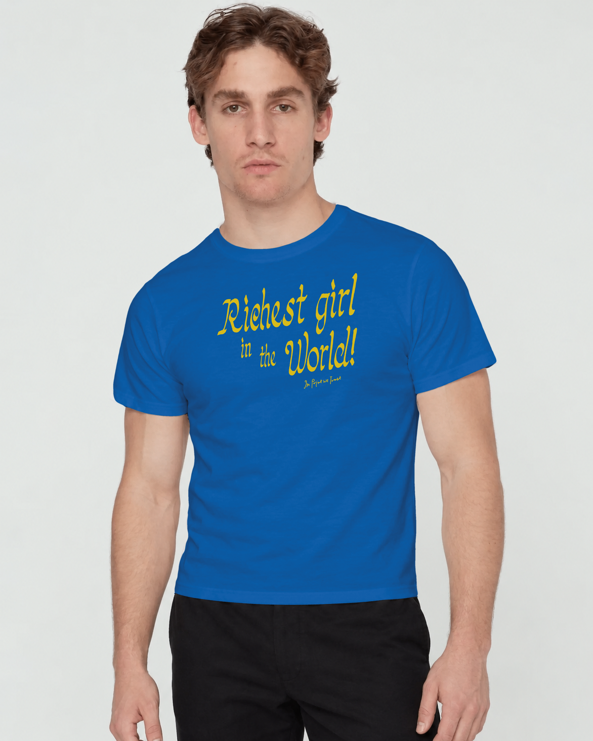 richest girl baby tee