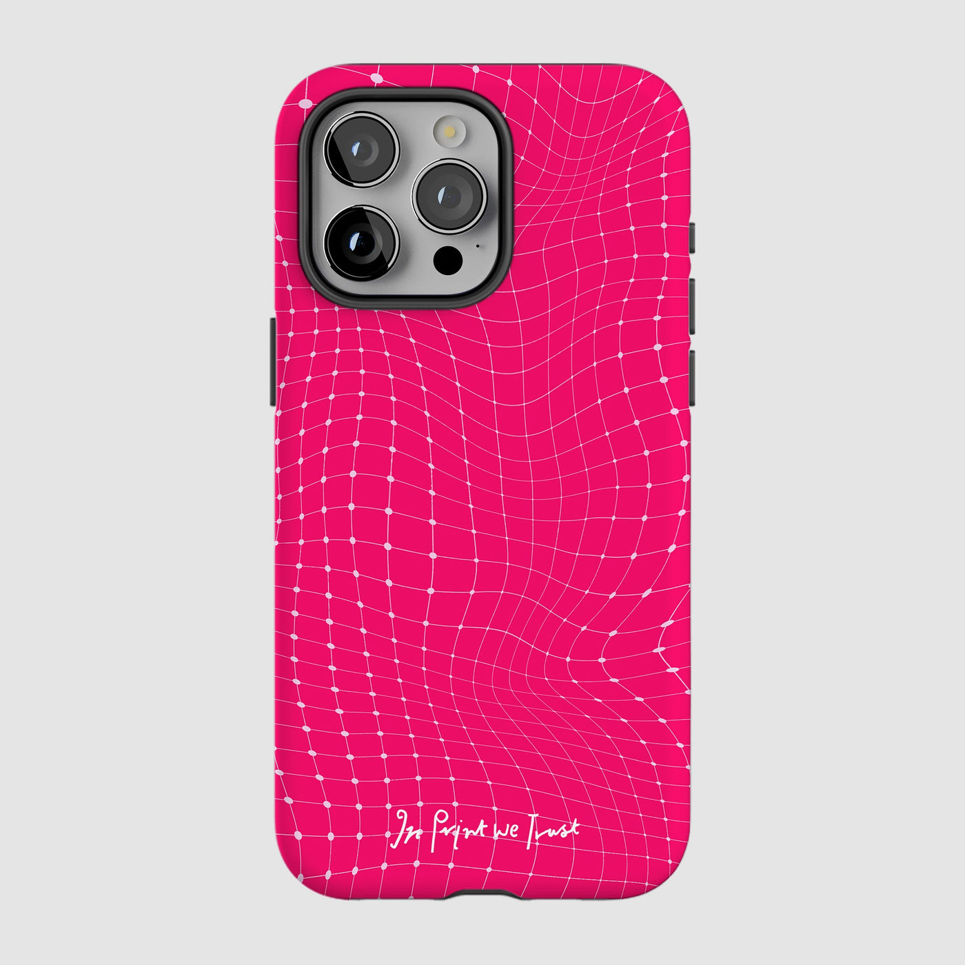 ripple tough iPhone case - In Print We Trust