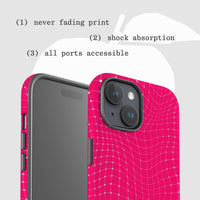 ripple tough iPhone case - In Print We Trust
