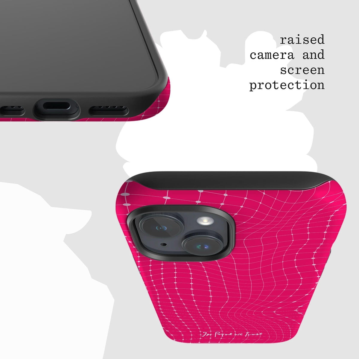 ripple tough iPhone case - In Print We Trust