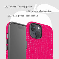 ripple tough iPhone case - In Print We Trust