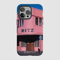 ritz tough iPhone case - In Print We Trust