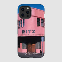 ritz tough iPhone case - In Print We Trust