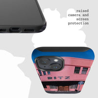 ritz tough iPhone case - In Print We Trust