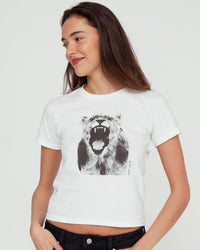 roar baby tee - In Print We Trust