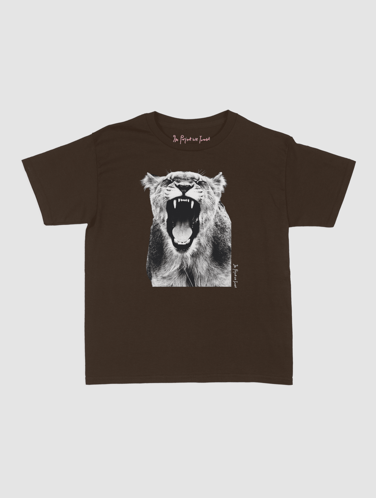 roar baby tee - In Print We Trust