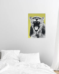 roar poster print - In Print We Trust
