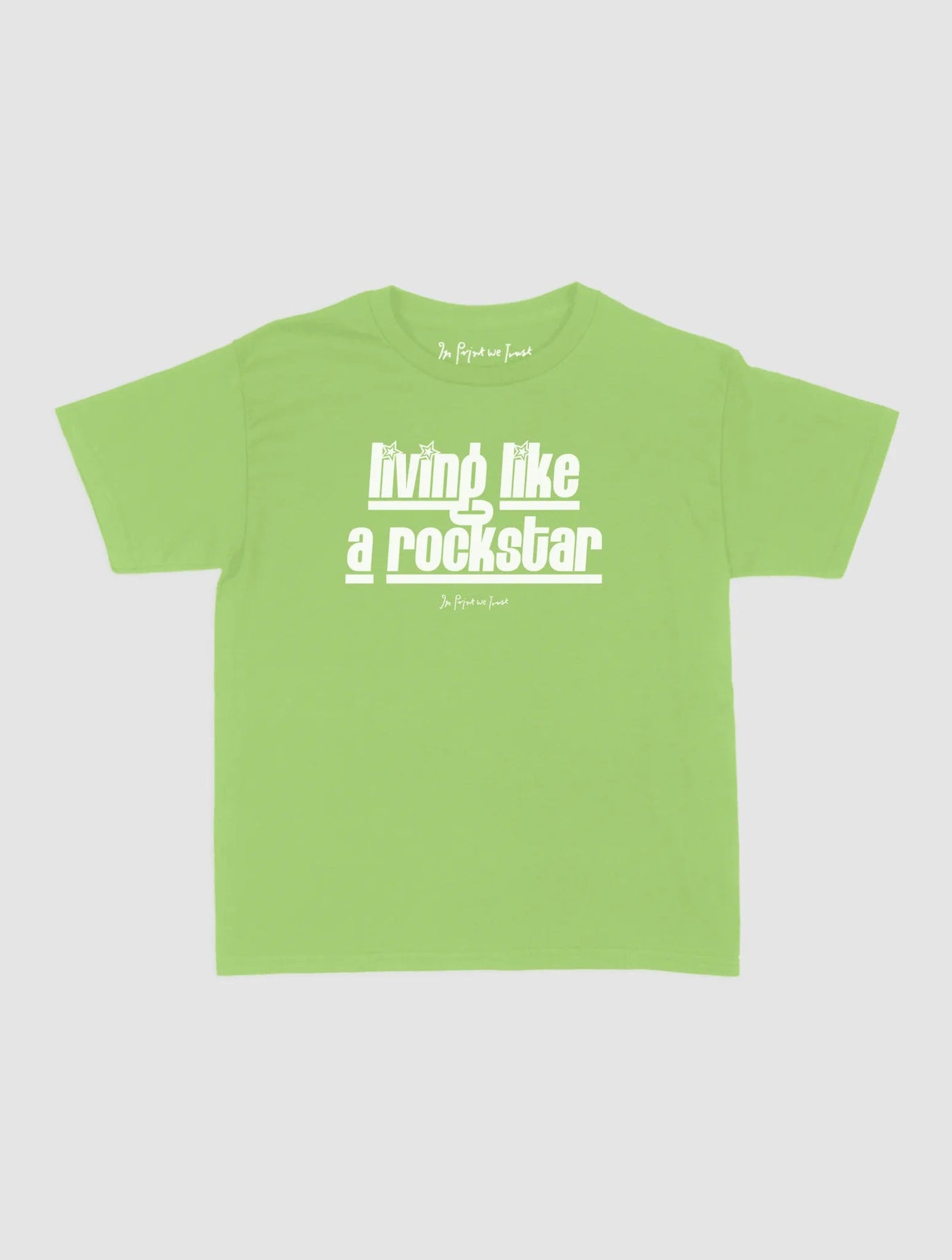 rockstar baby tee - In Print We Trust