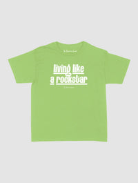 rockstar baby tee - In Print We Trust