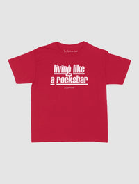 rockstar baby tee - In Print We Trust