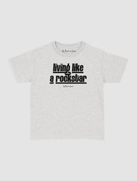 rockstar baby tee - In Print We Trust