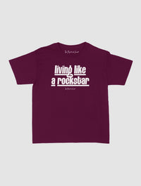 rockstar baby tee - In Print We Trust