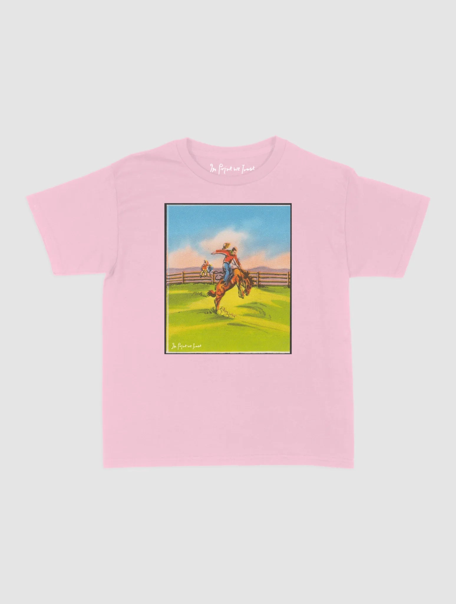 rodeo baby tee - In Print We Trust