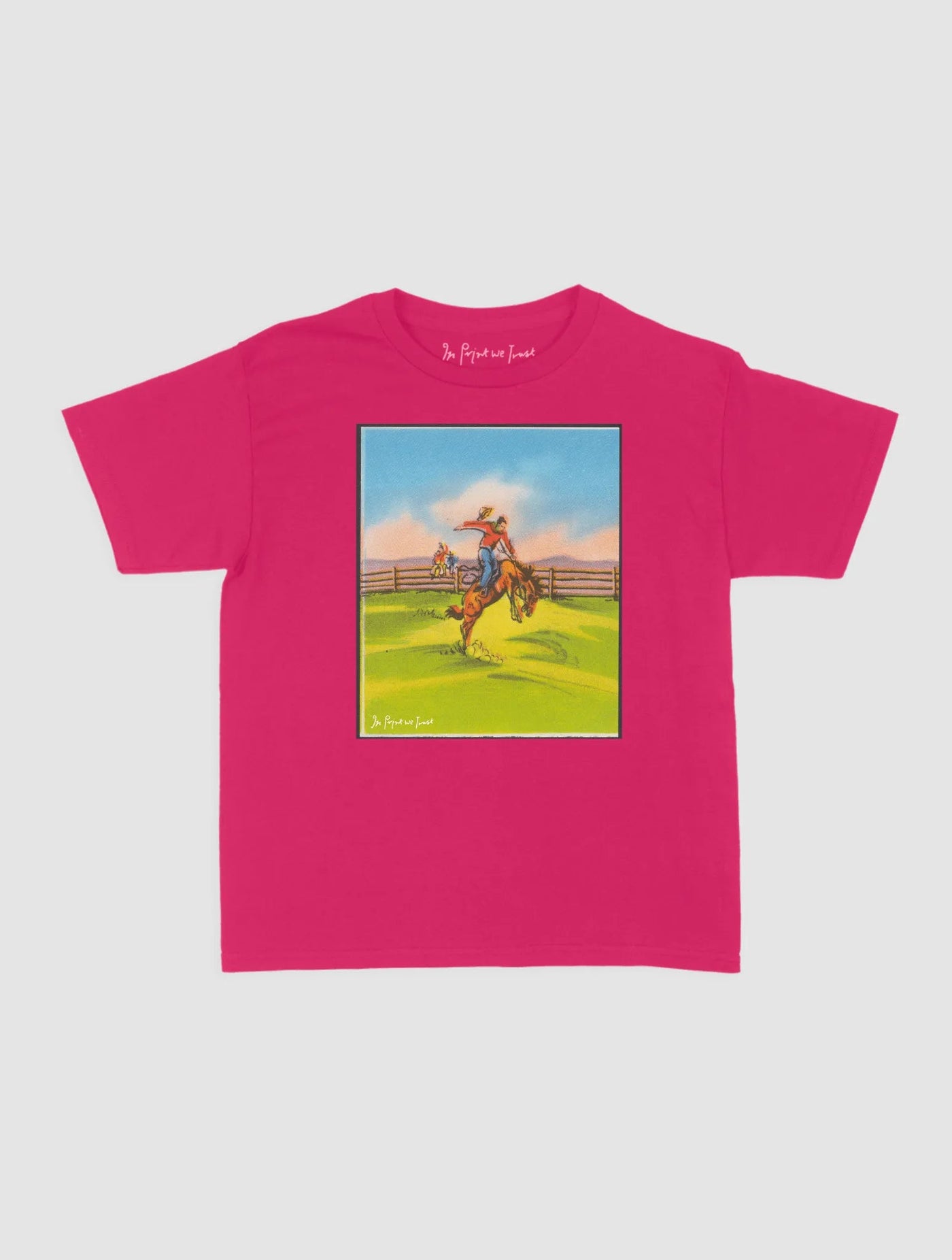 rodeo baby tee - In Print We Trust