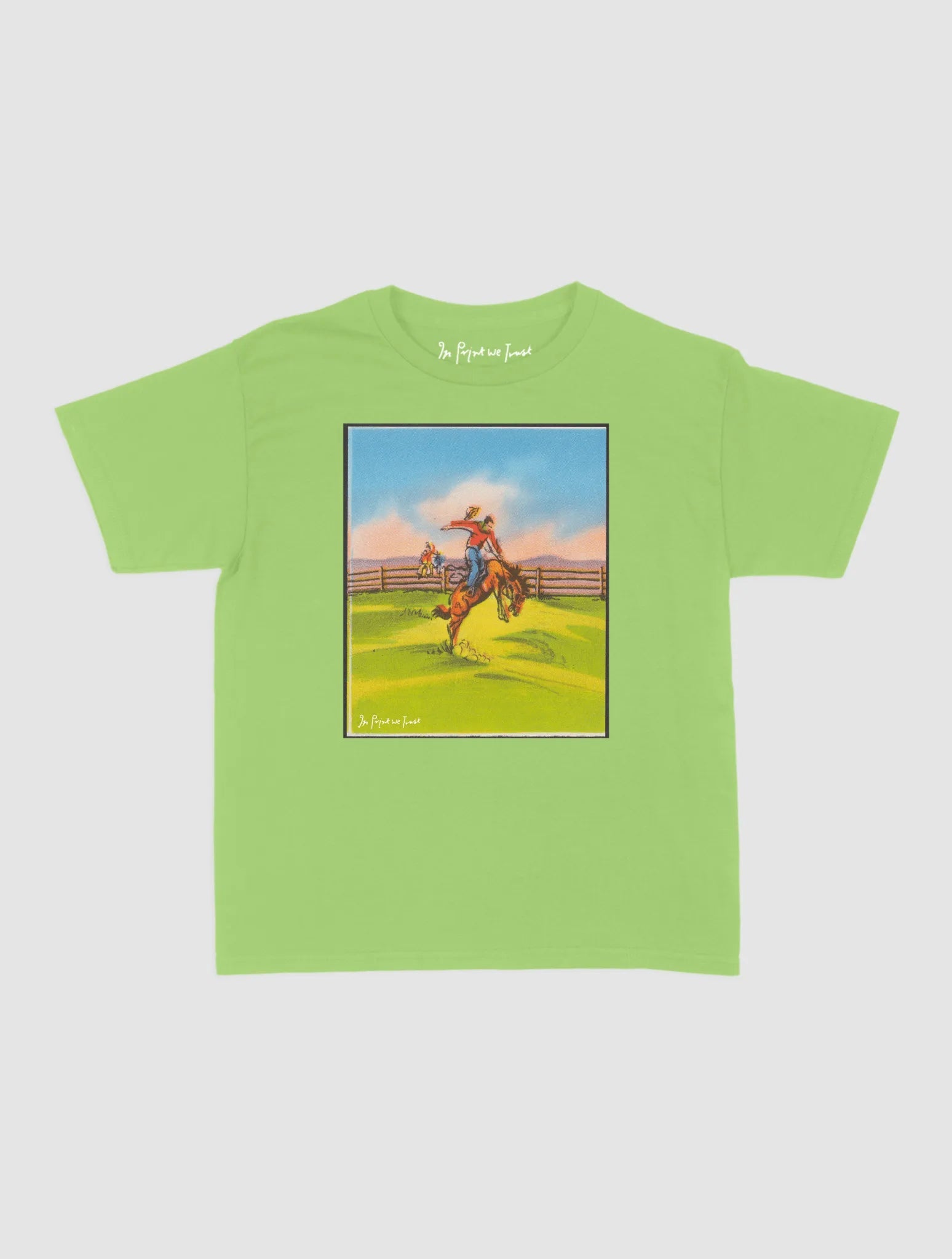 rodeo baby tee - In Print We Trust