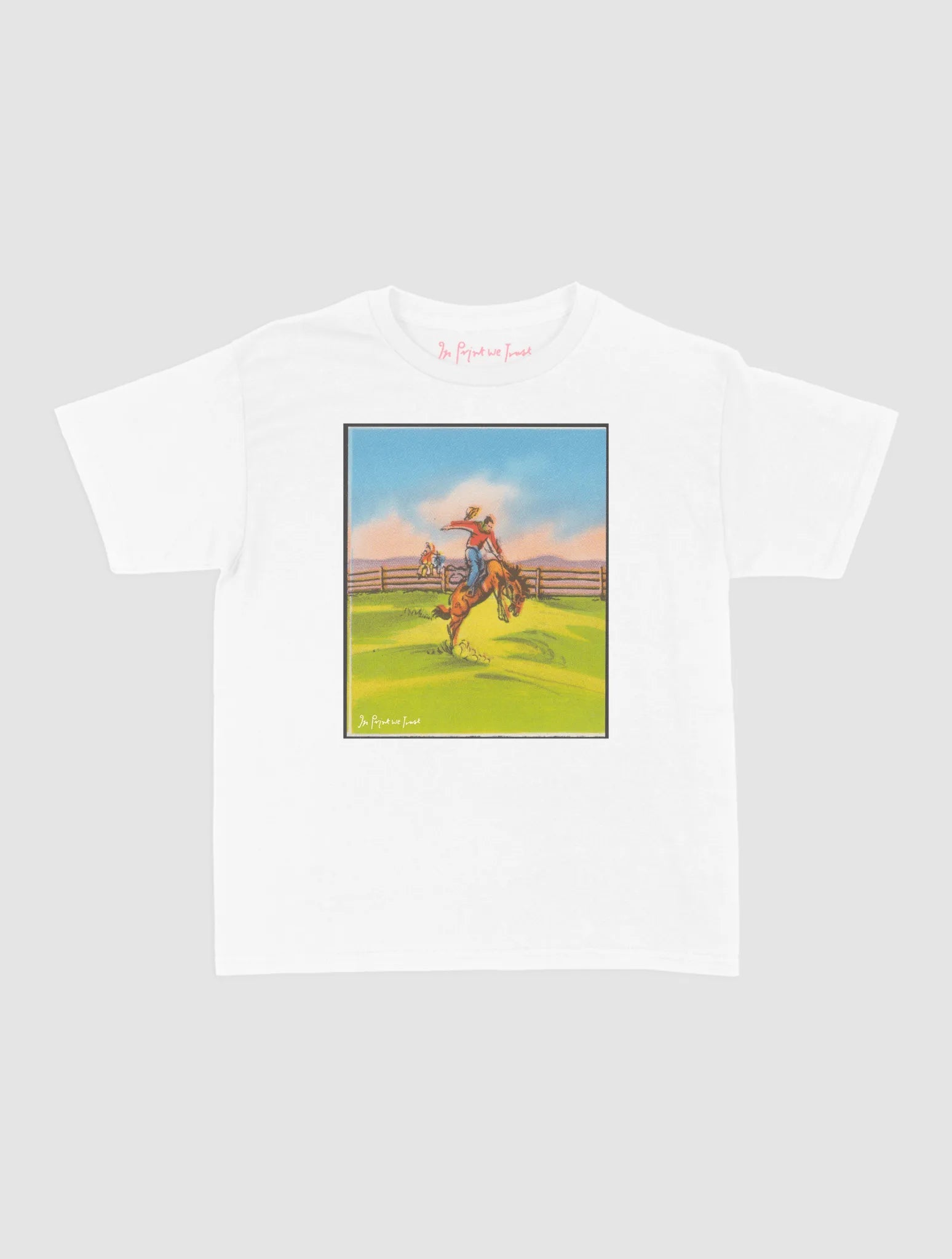rodeo baby tee - In Print We Trust