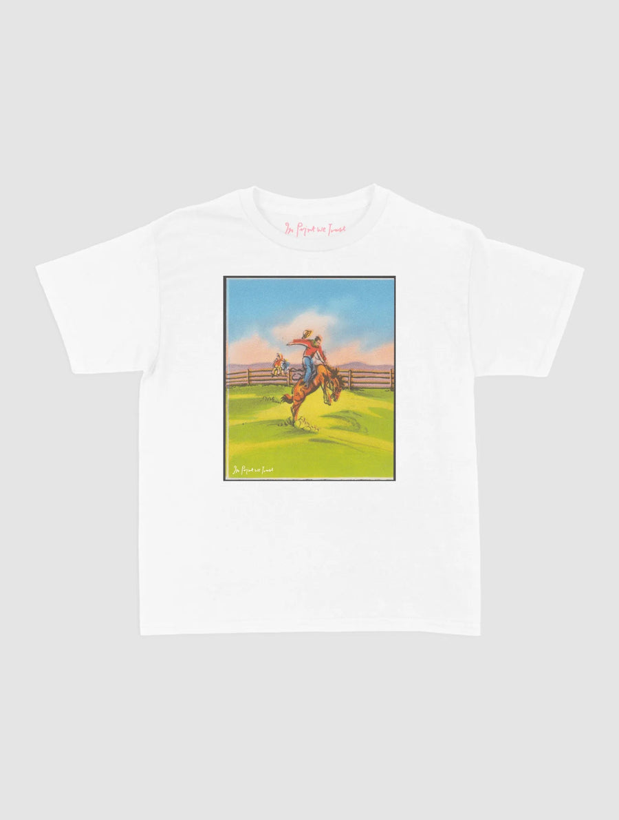 rodeo baby tee - In Print We Trust