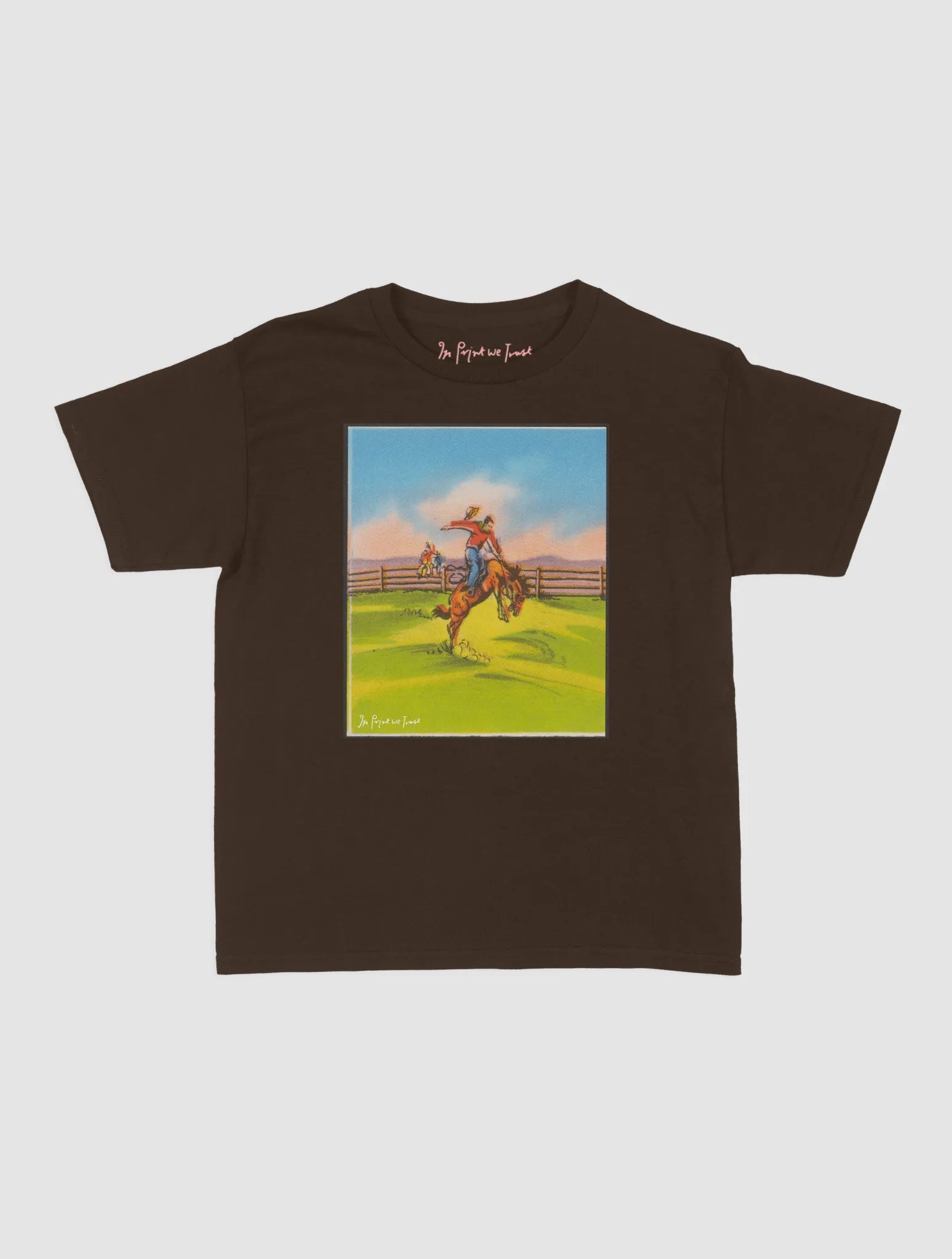rodeo baby tee - In Print We Trust
