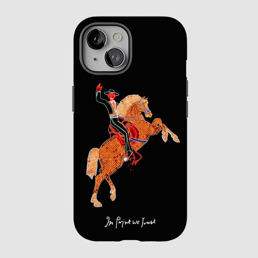 rodeo tough iPhone case - In Print We Trust