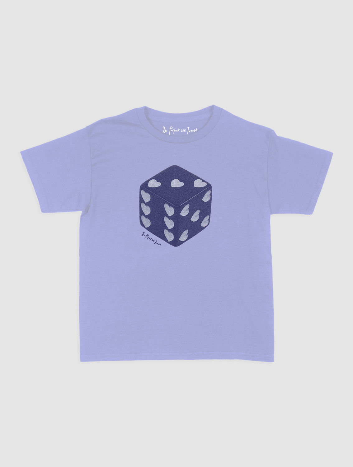 roll the dice baby tee - In Print We Trust