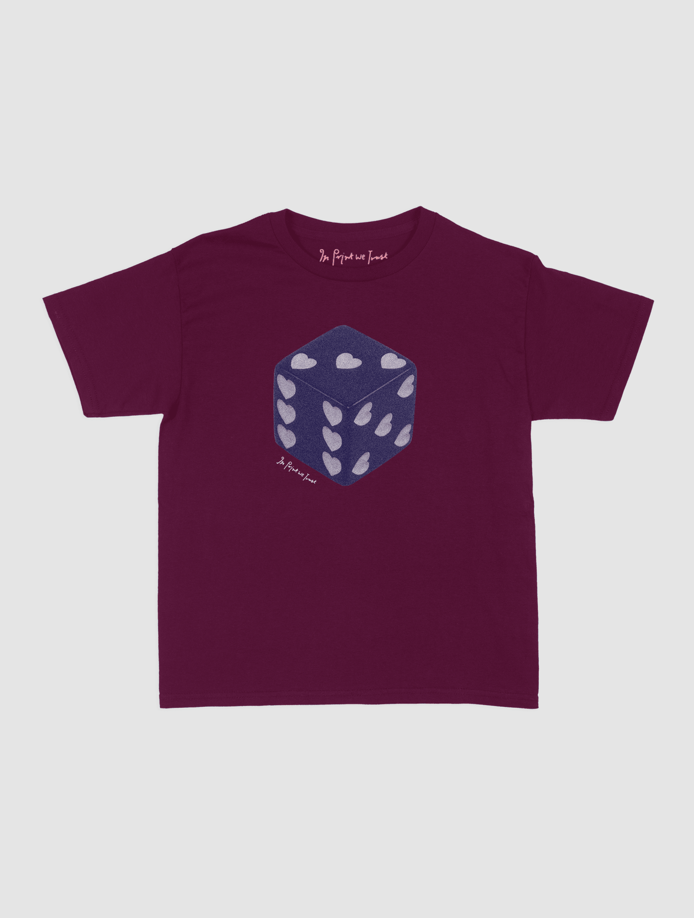roll the dice baby tee - In Print We Trust