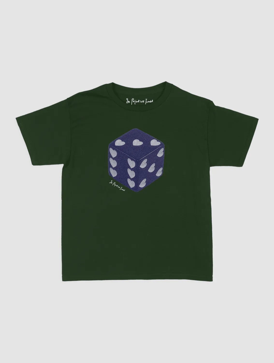 roll the dice baby tee - In Print We Trust