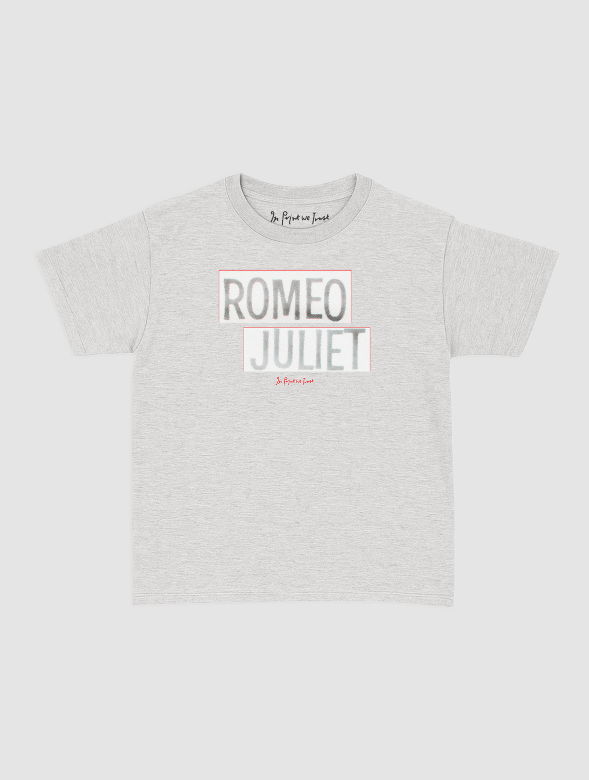 romeo and juliet baby tee - In Print We Trust