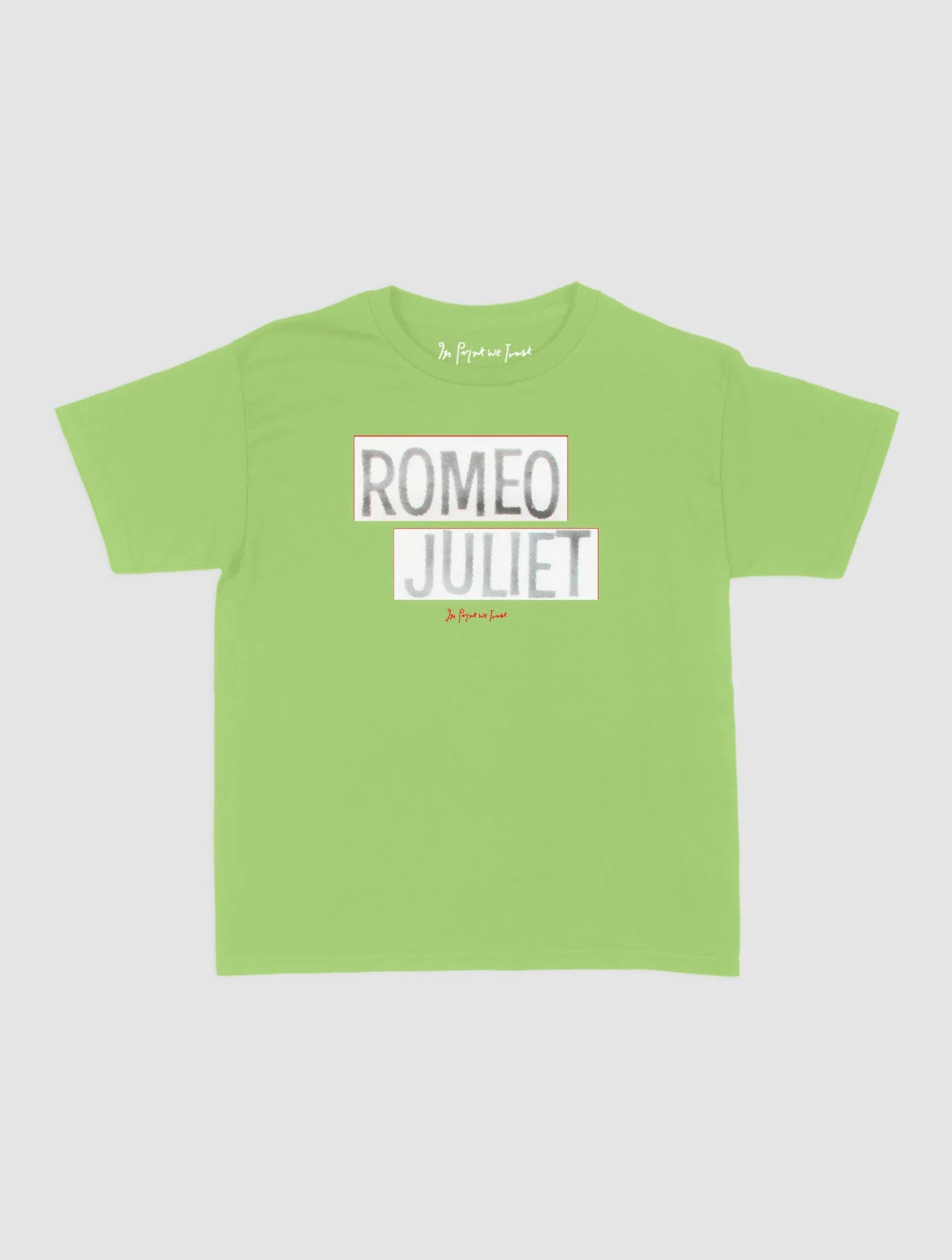 romeo and juliet baby tee - In Print We Trust