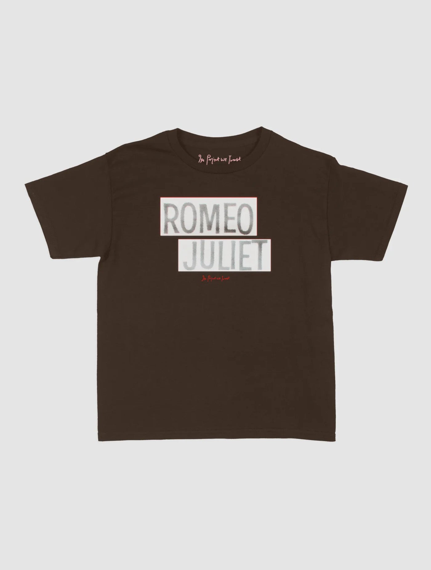 romeo and juliet baby tee - In Print We Trust