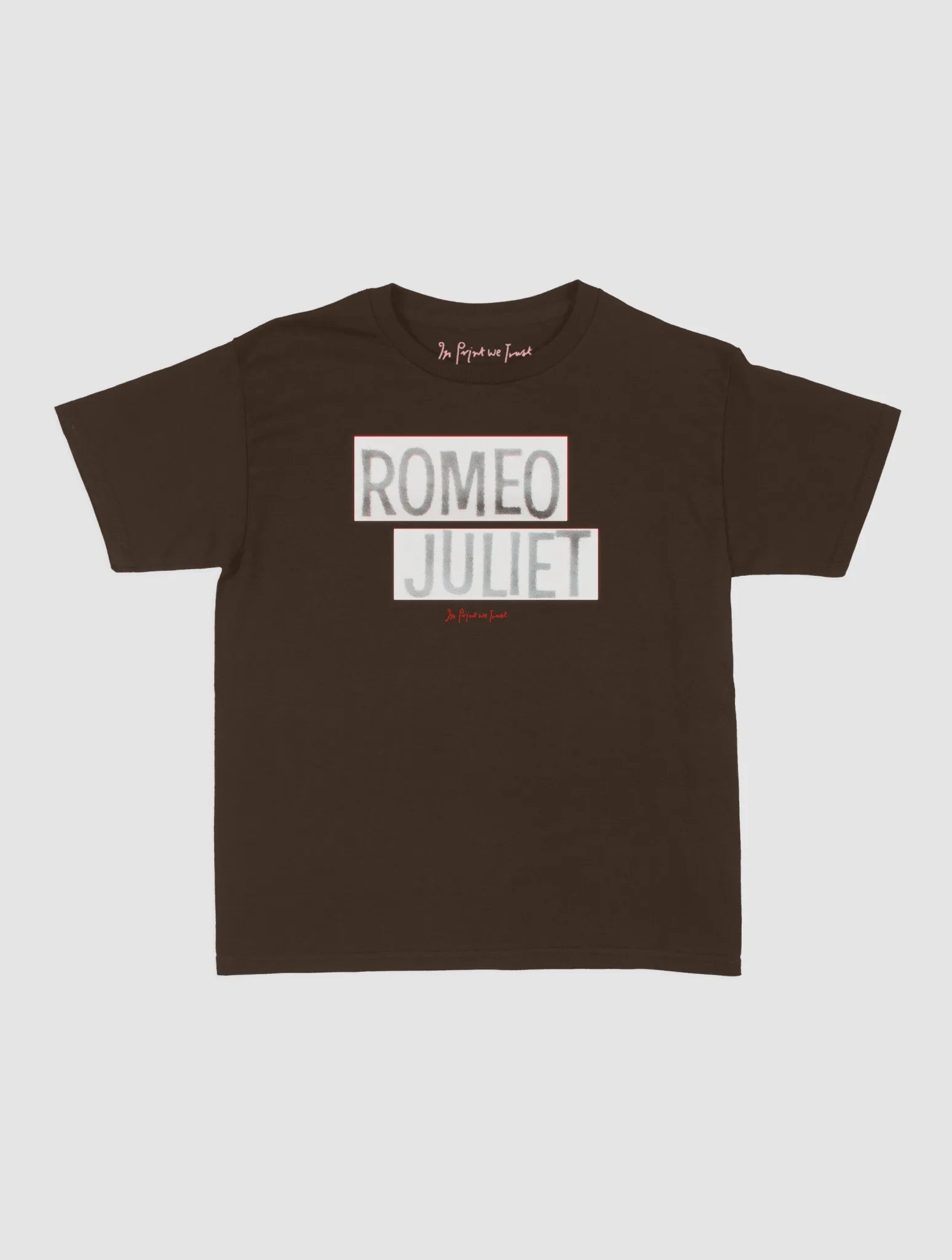 romeo and juliet baby tee - In Print We Trust