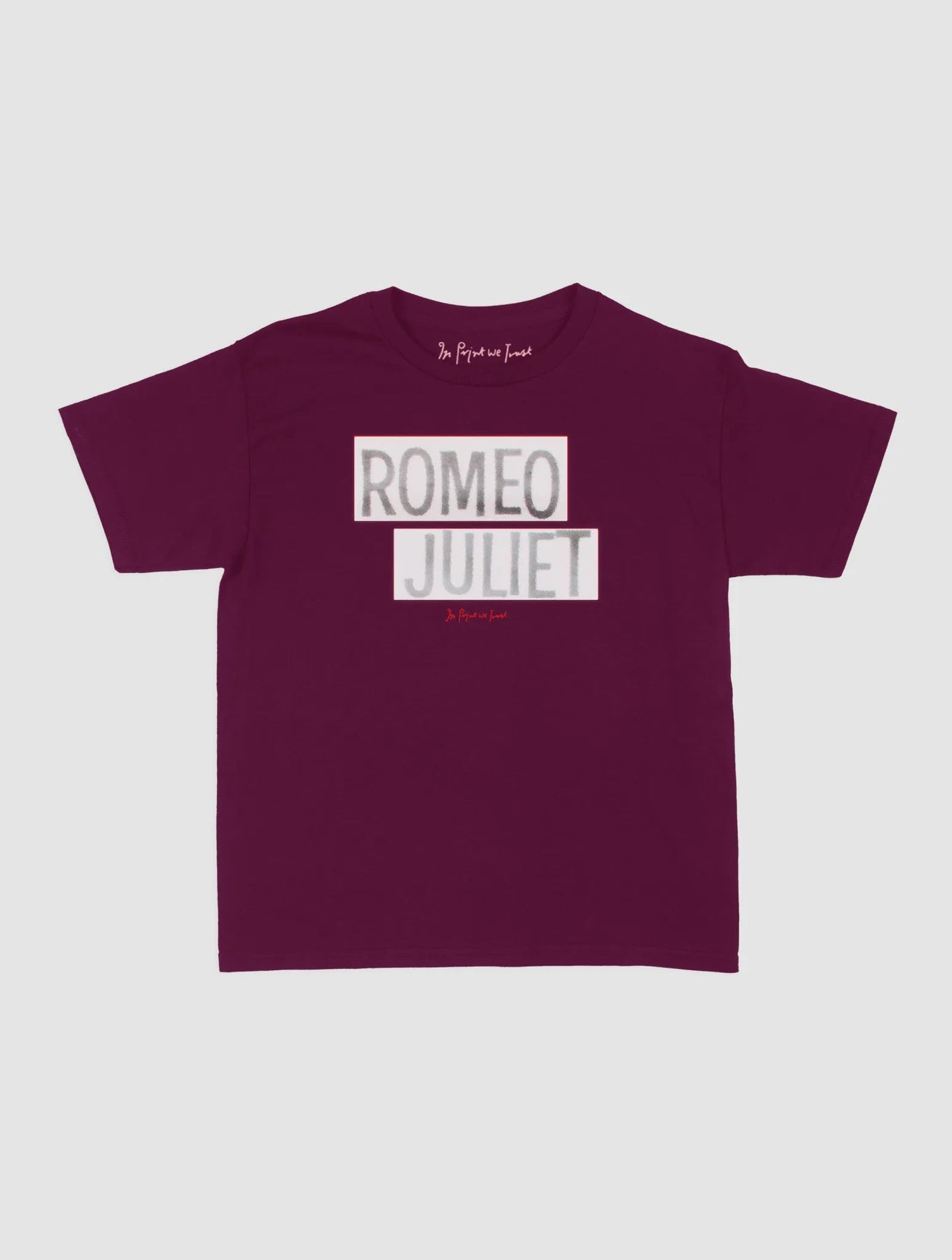 romeo and juliet baby tee - In Print We Trust