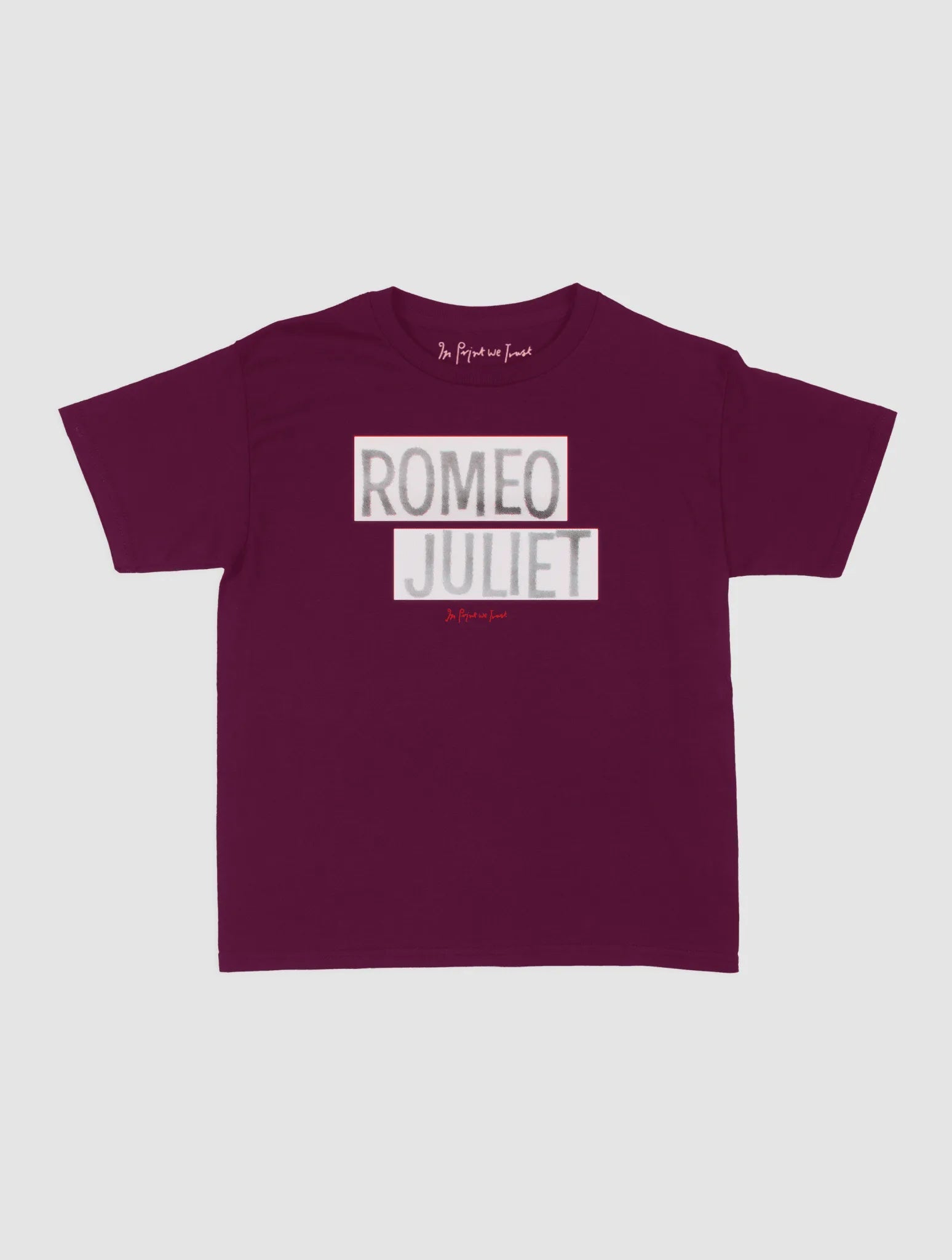romeo and juliet baby tee - In Print We Trust