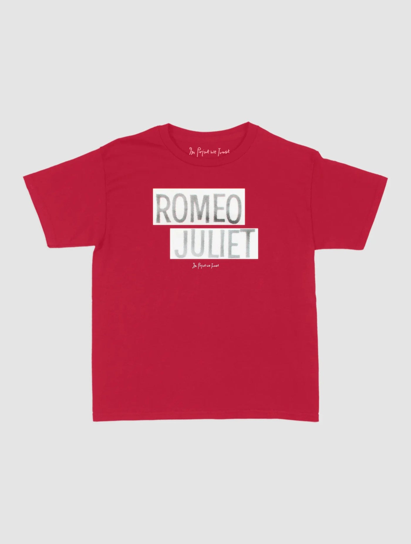 romeo and juliet baby tee - In Print We Trust