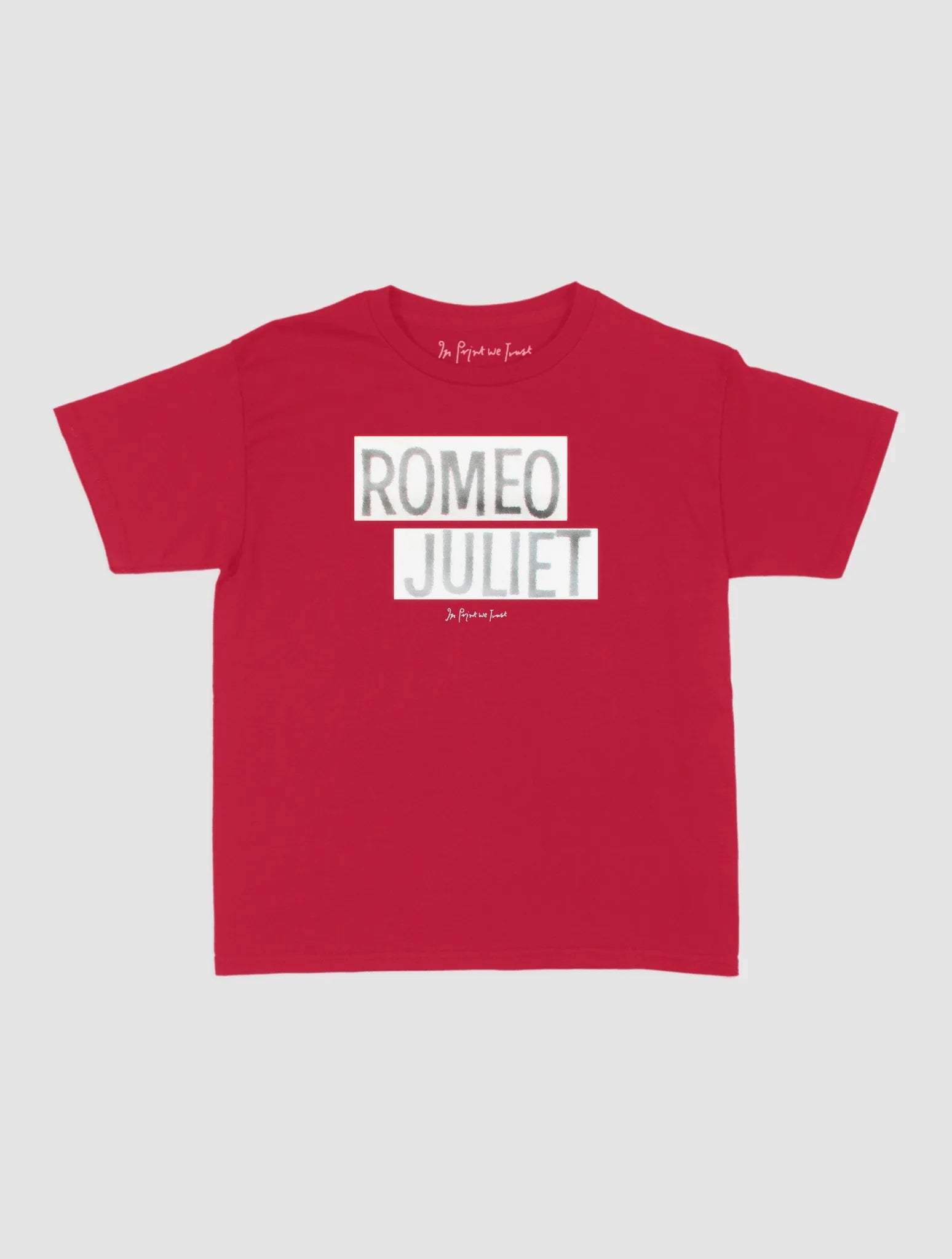 romeo and juliet baby tee - In Print We Trust