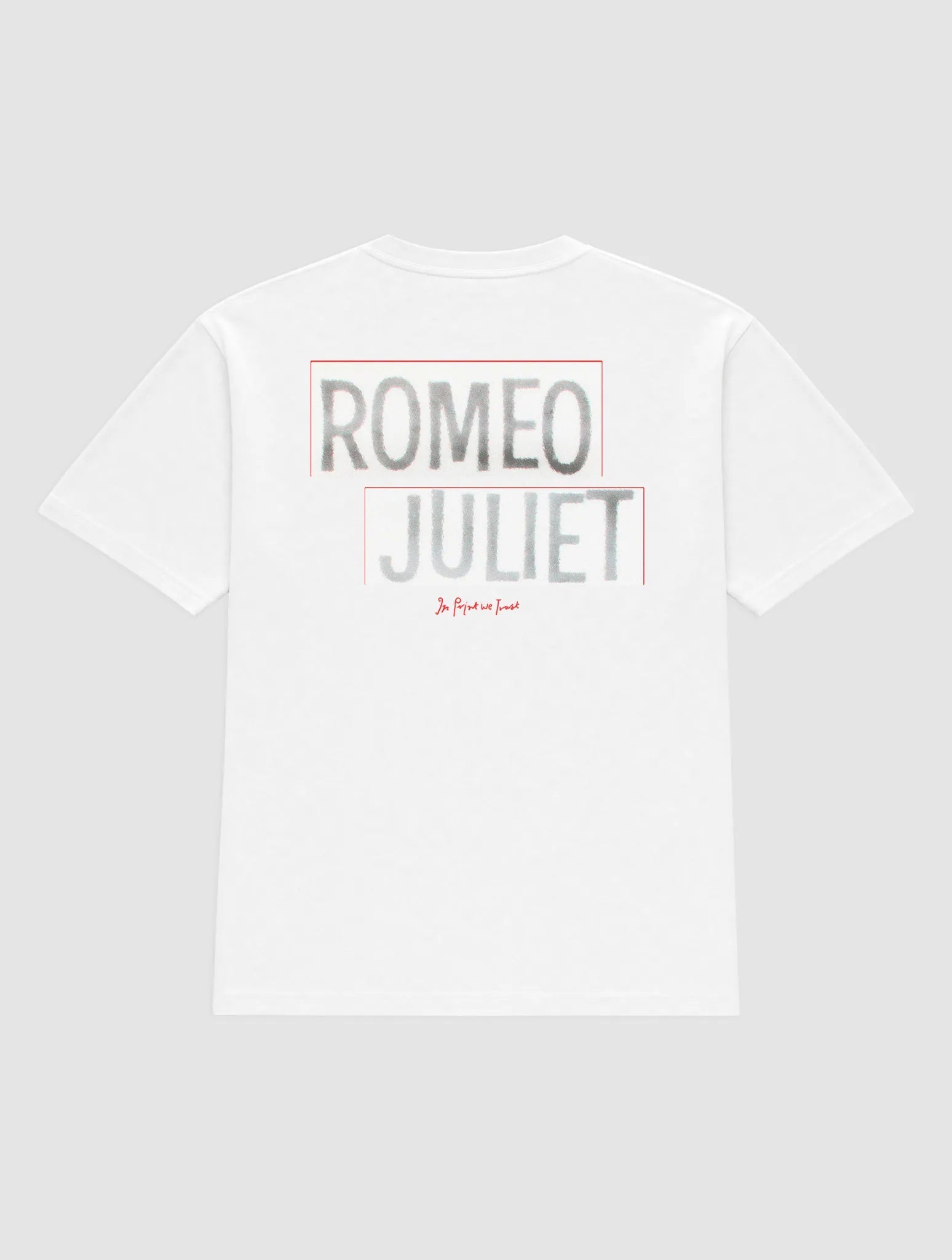 romeo and juliet heavyweight tee - In Print We Trust