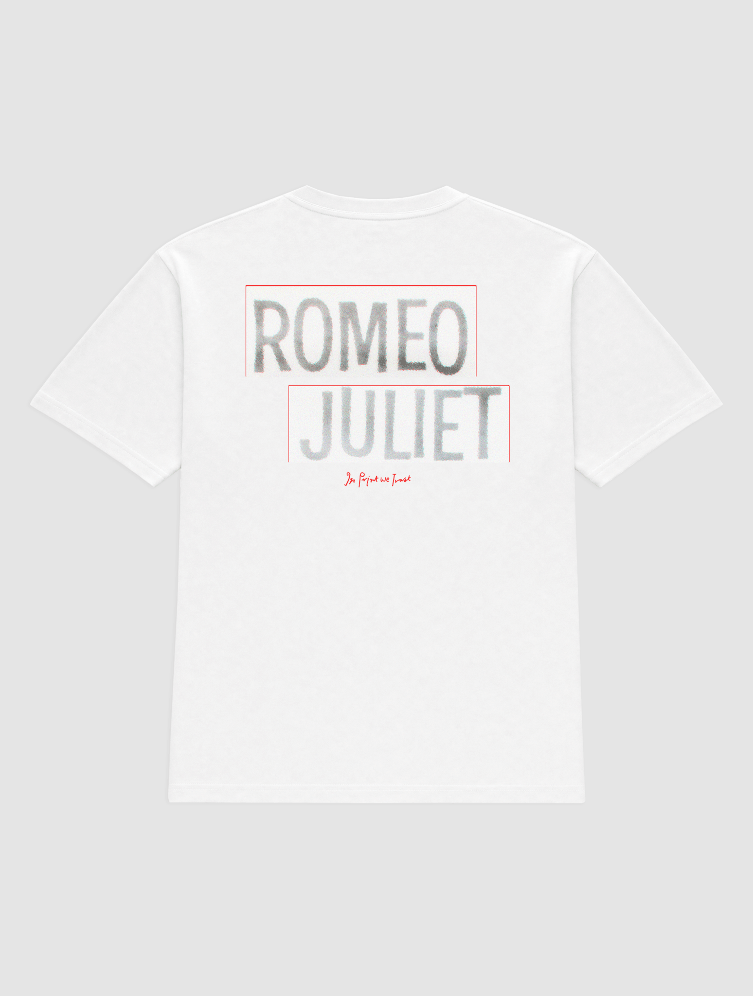 romeo and juliet heavyweight tee - In Print We Trust