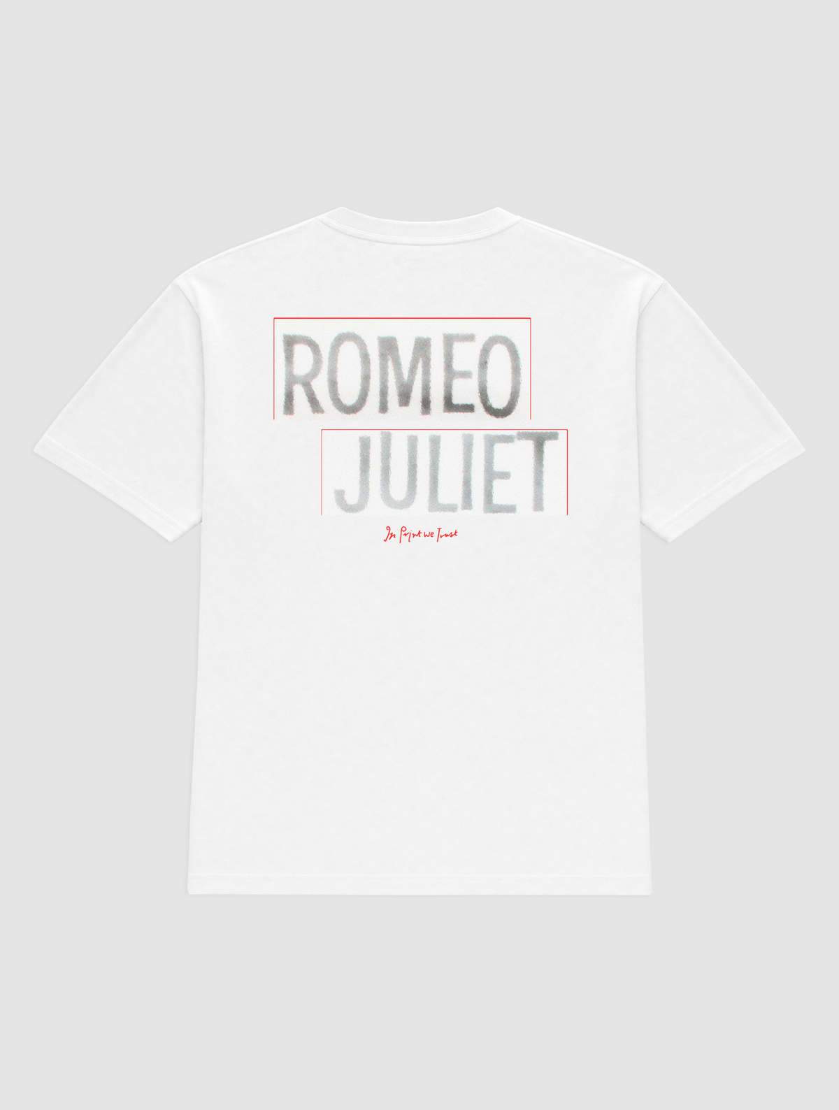 romeo and juliet heavyweight tee - In Print We Trust