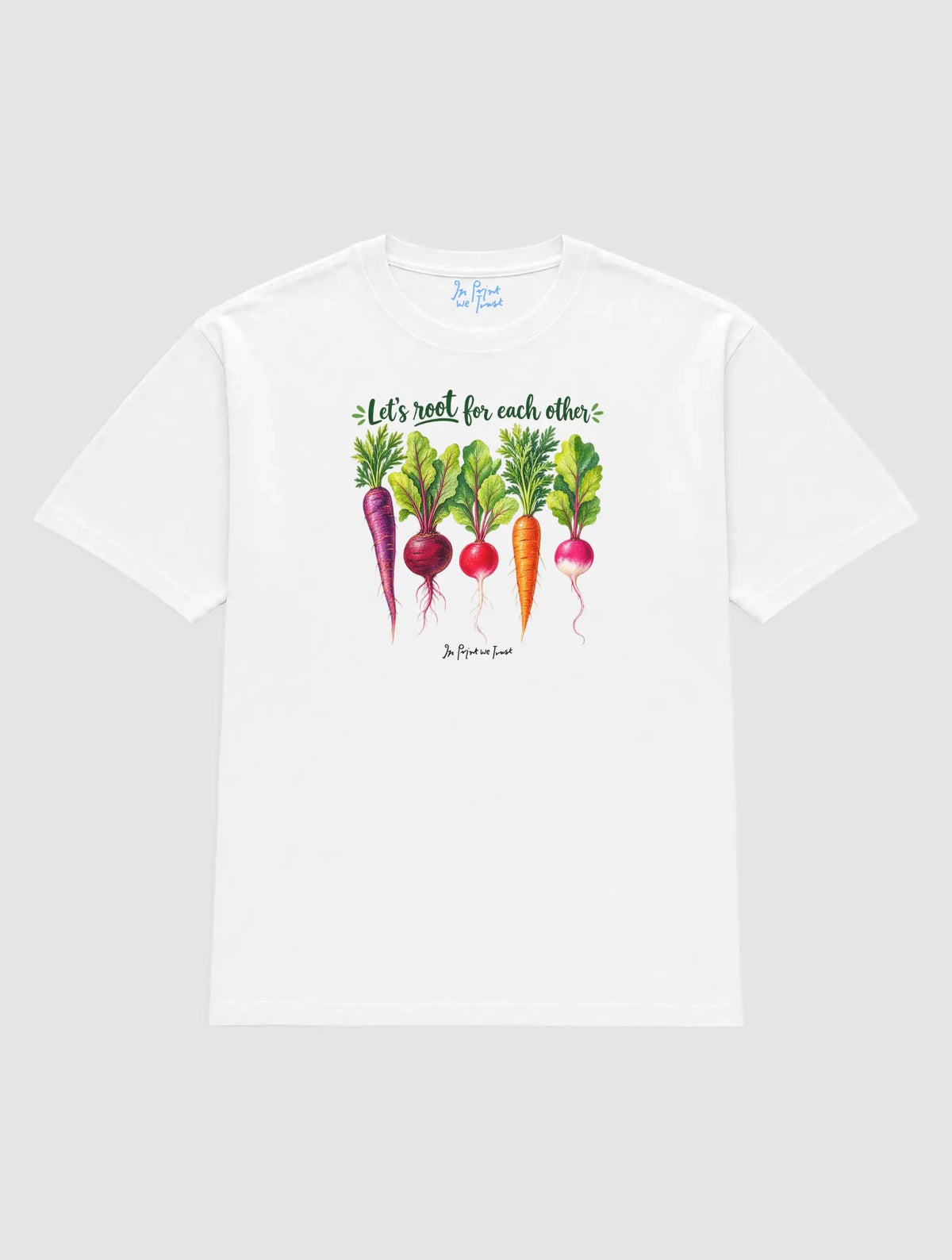 root each other - In Print We Trust