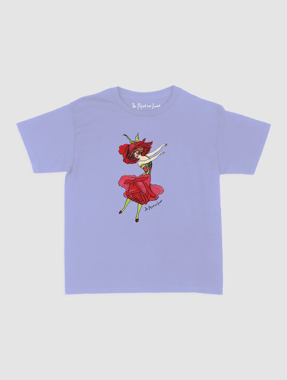 rose fairy baby tee - In Print We Trust