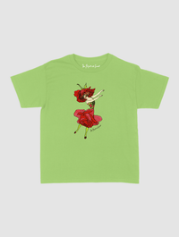 rose fairy baby tee - In Print We Trust