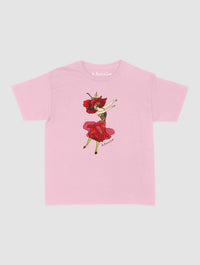 rose fairy baby tee - In Print We Trust