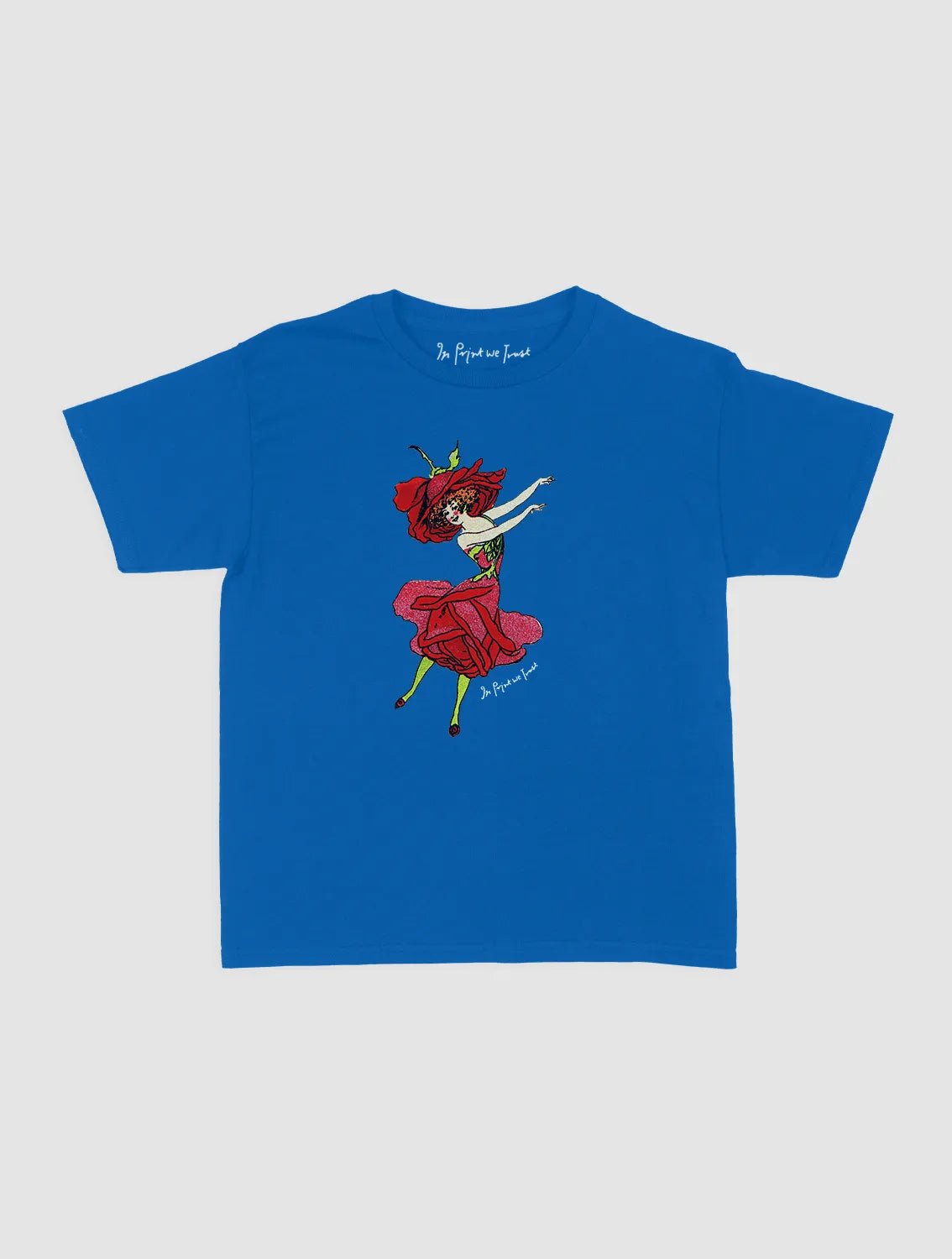 rose fairy baby tee - In Print We Trust