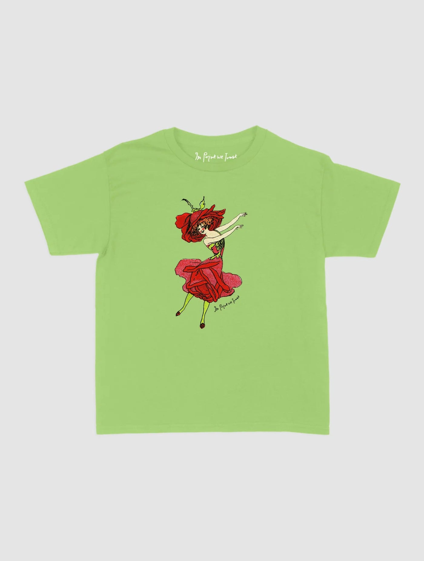 rose fairy baby tee - In Print We Trust