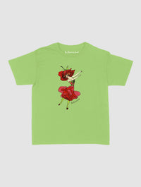 rose fairy baby tee - In Print We Trust